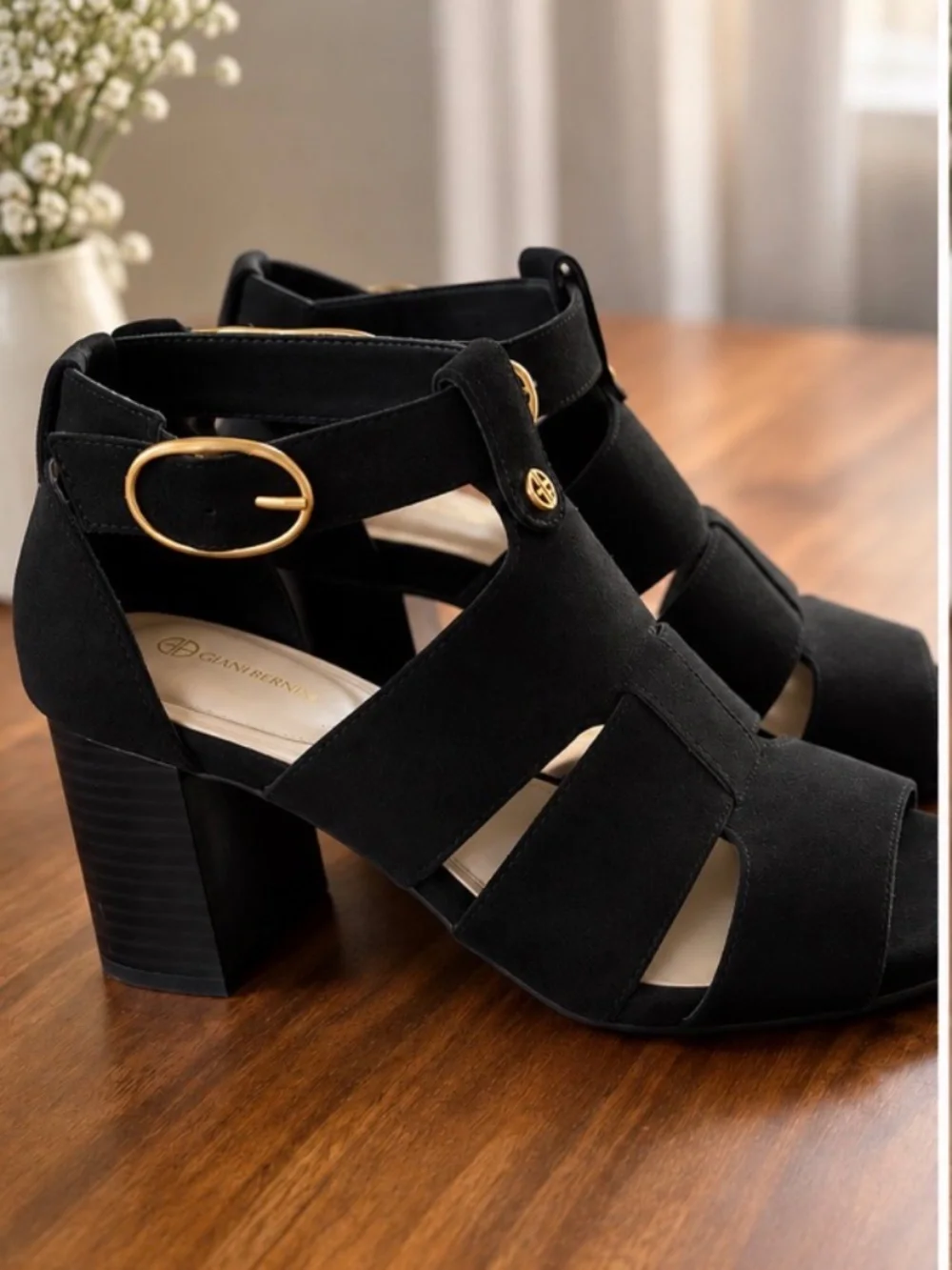 Giani Bernini Women's Averry Block Heel Sandals